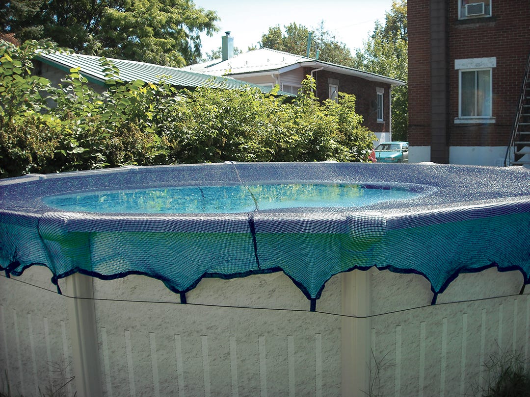 Winter Protection Net for Swimming Pool, Assorted, 18-ft.