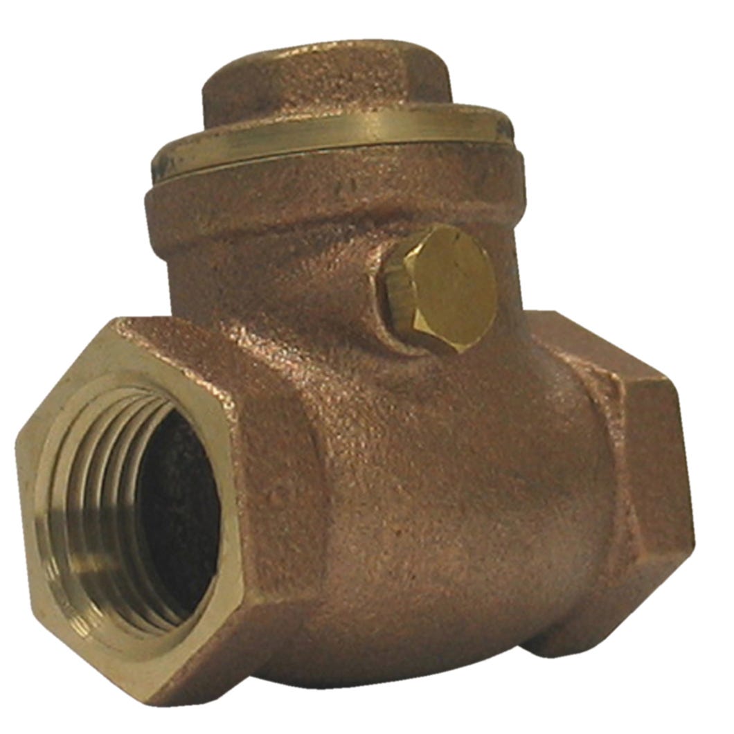 Swing check valve fpt - brass