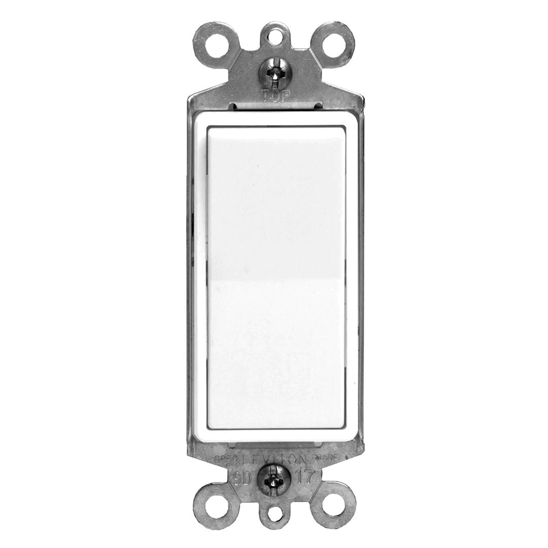 Switch decorative single pole