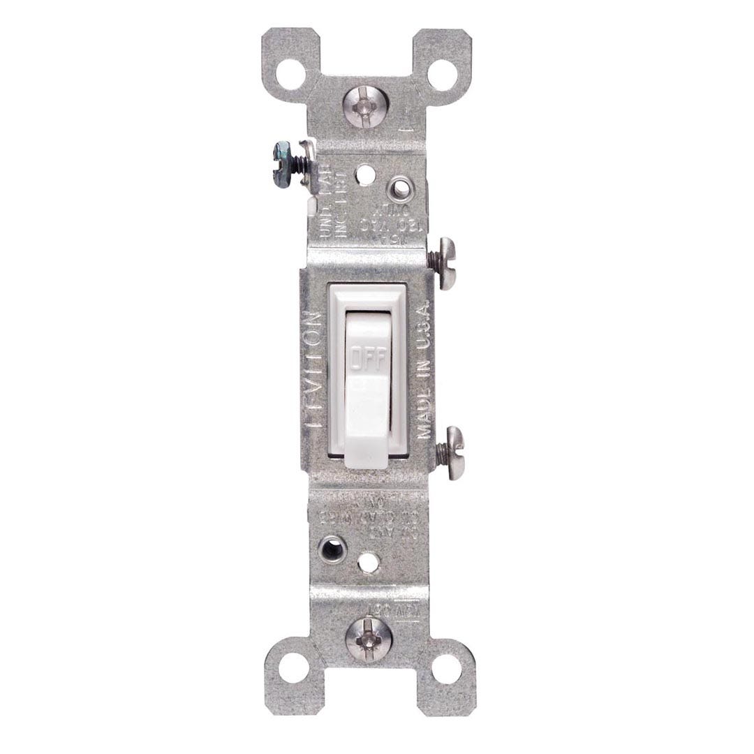 Switch toggle quiet single pole