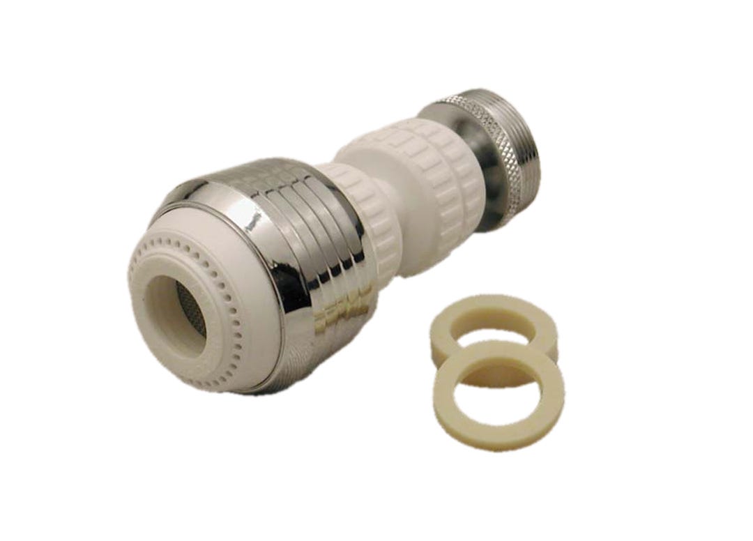 Swivel aerator double 360°