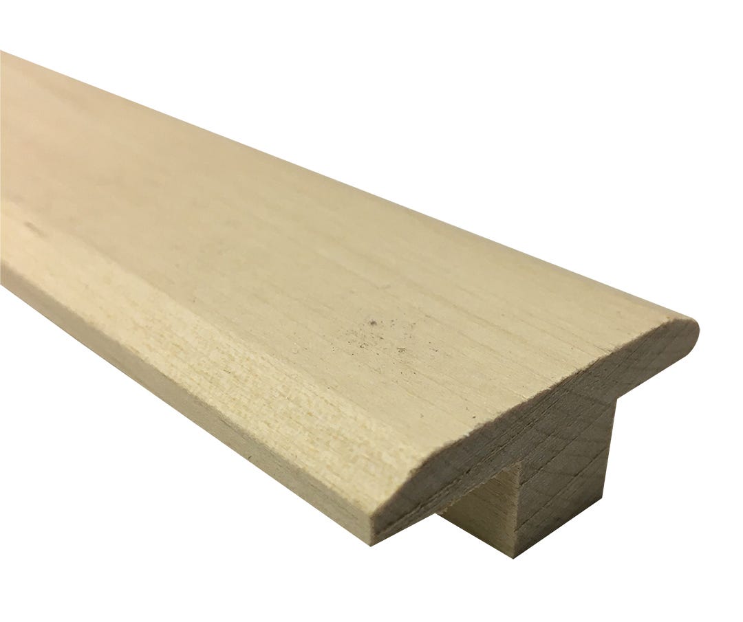 T-Moulding, 84 in., Canadian Maple