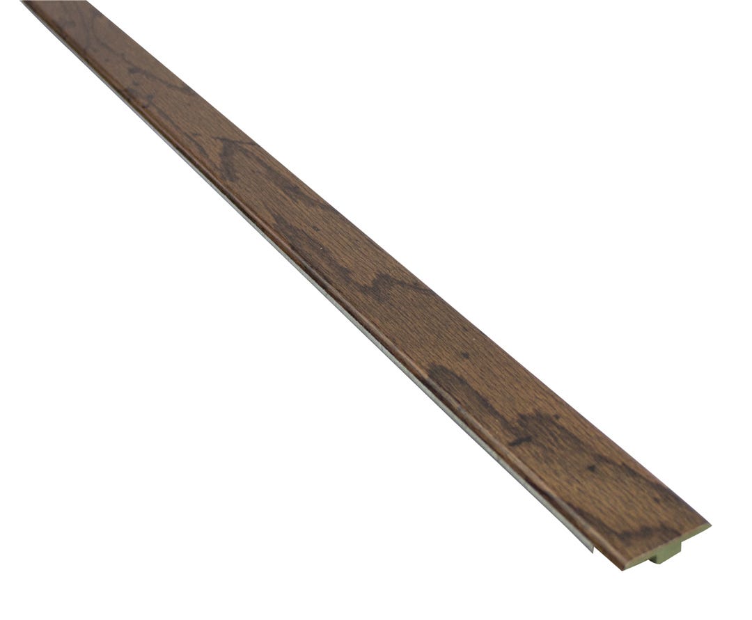 T-Moulding for Floor-in. MDF, 1-3/4 in., Chocolate