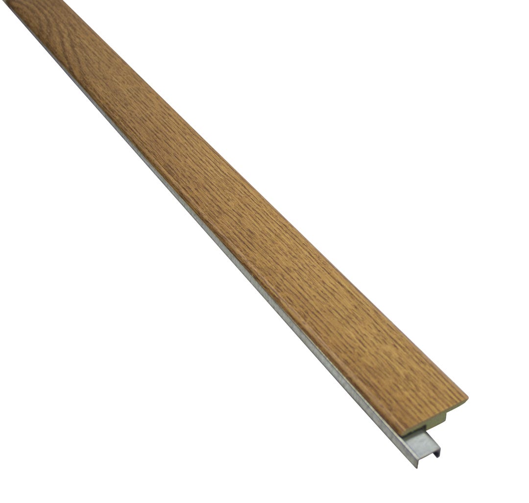 T-Moulding for Floor-in. MDF, 1-3/4 in., Light Oak