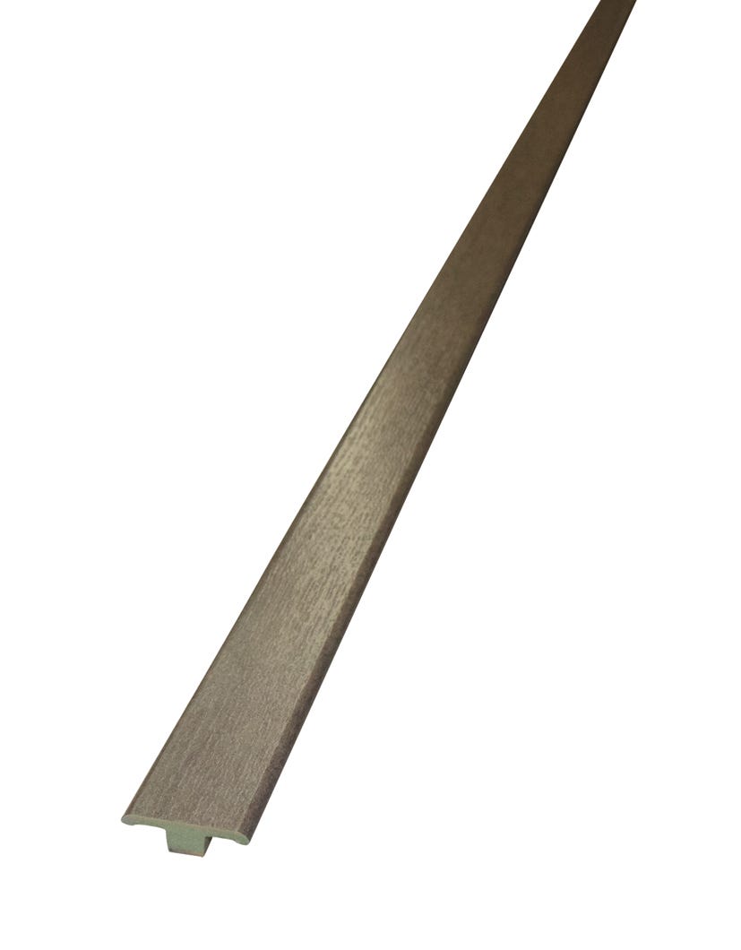 T-Moulding for Laminated Flooring, 12 mm, Mink