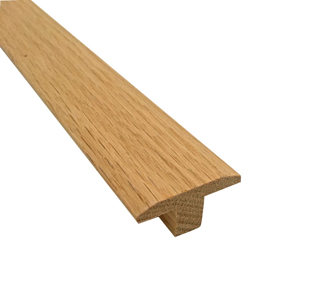 T-Moulding, 84 in., Red Oak