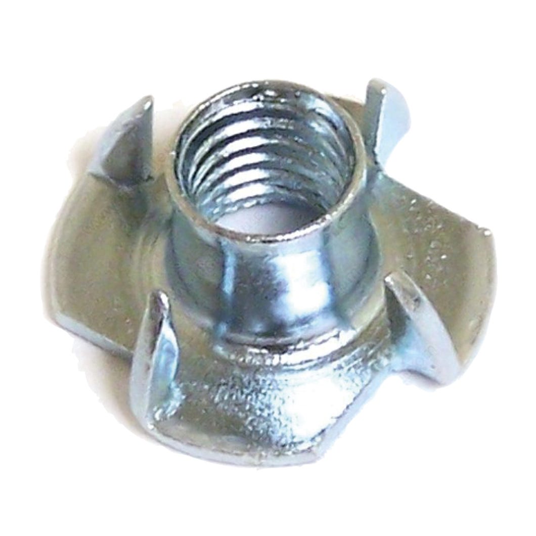 T Nut with 4 Prongs, 3/8-in. X 7/16-in., 25/Pack