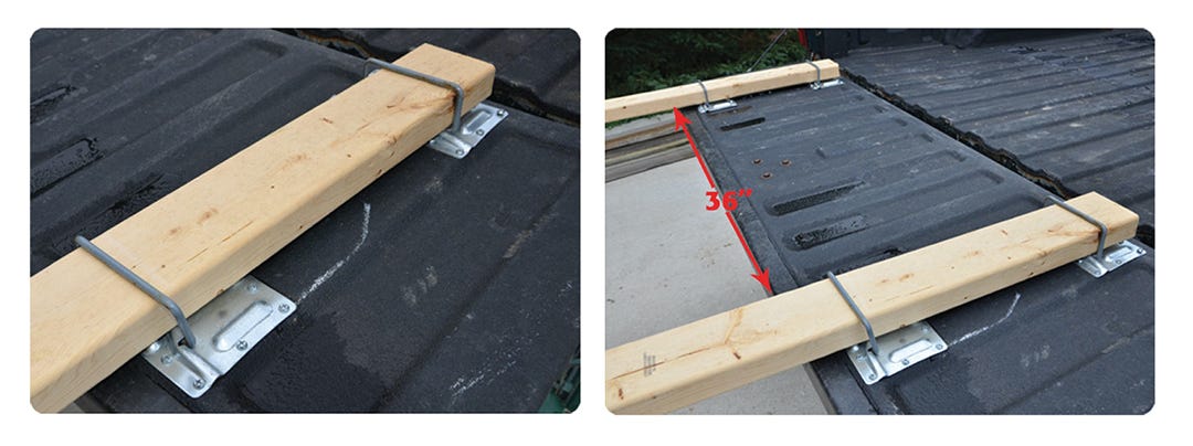 Tailgate sawhorse kit