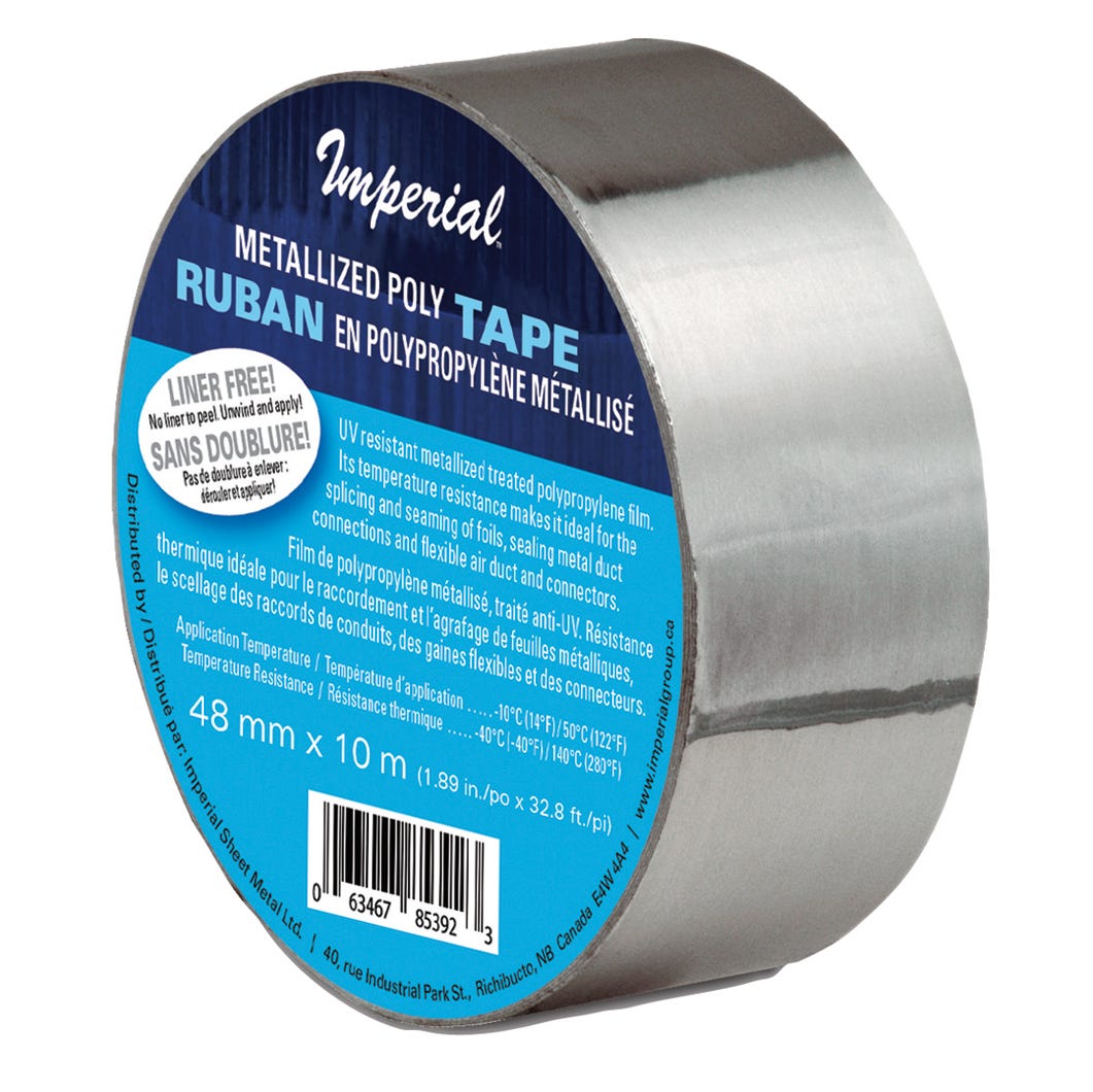Tape metalized poly