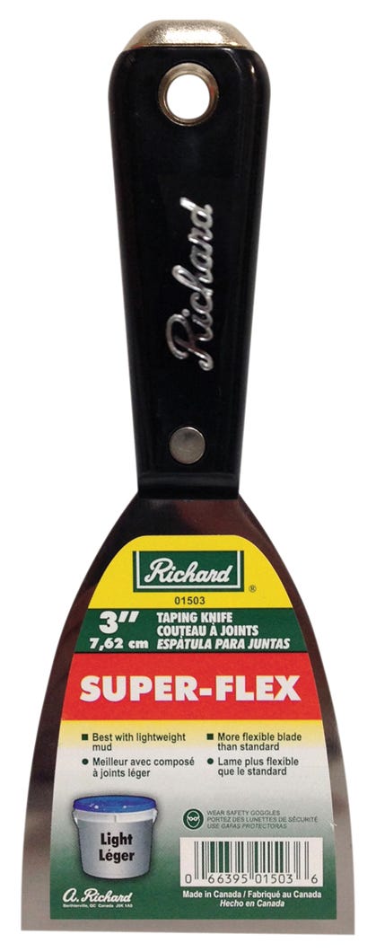 Taping Knife Flexible Blade, 3-in.
