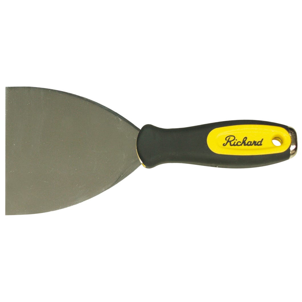 Taping Knife Flexible with Steel Head, Ergo-grip, 4-in.