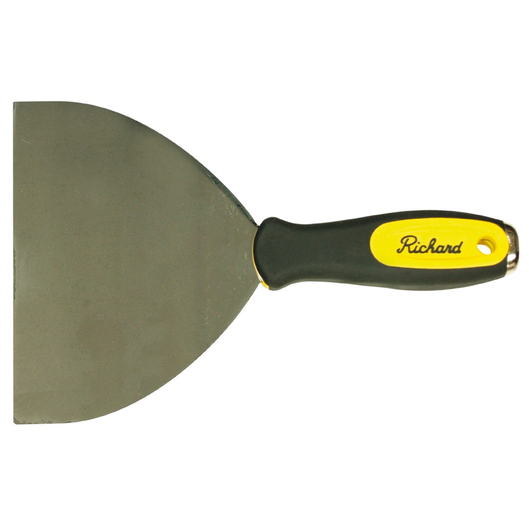 Taping Knife Flexible with Steel Head, Ergo-grip, 6-in.
