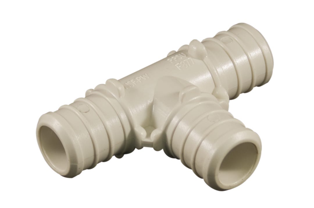 Tee Plastic Pex, 3/4-in.