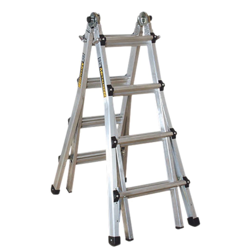 Telescopic Multi-Position Ladder - 17 ft - 28 Positions - Grade 1