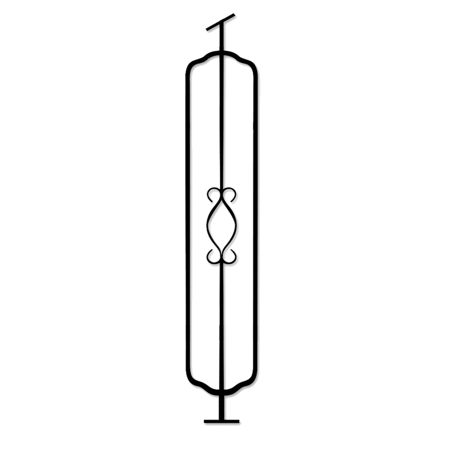 Textured baluster