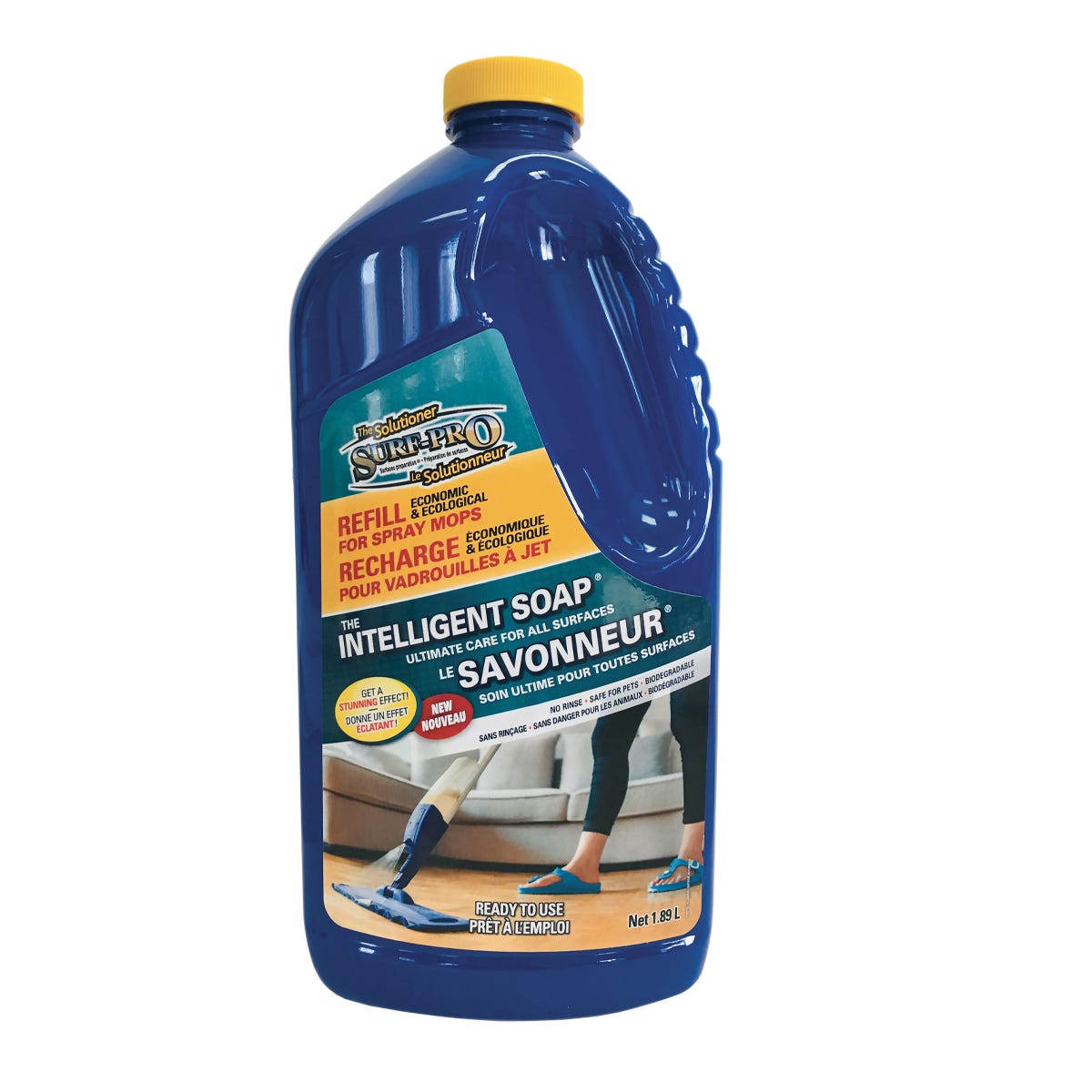 The intelligent soap refill for spray mop