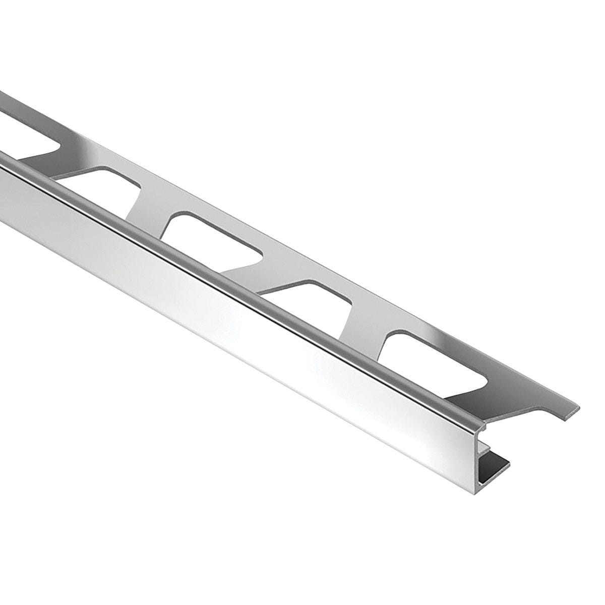 SCHIENE Finish Molding for Ceramic Profile, 1/2 in. x 78.74 in., Polish Chrome ACG