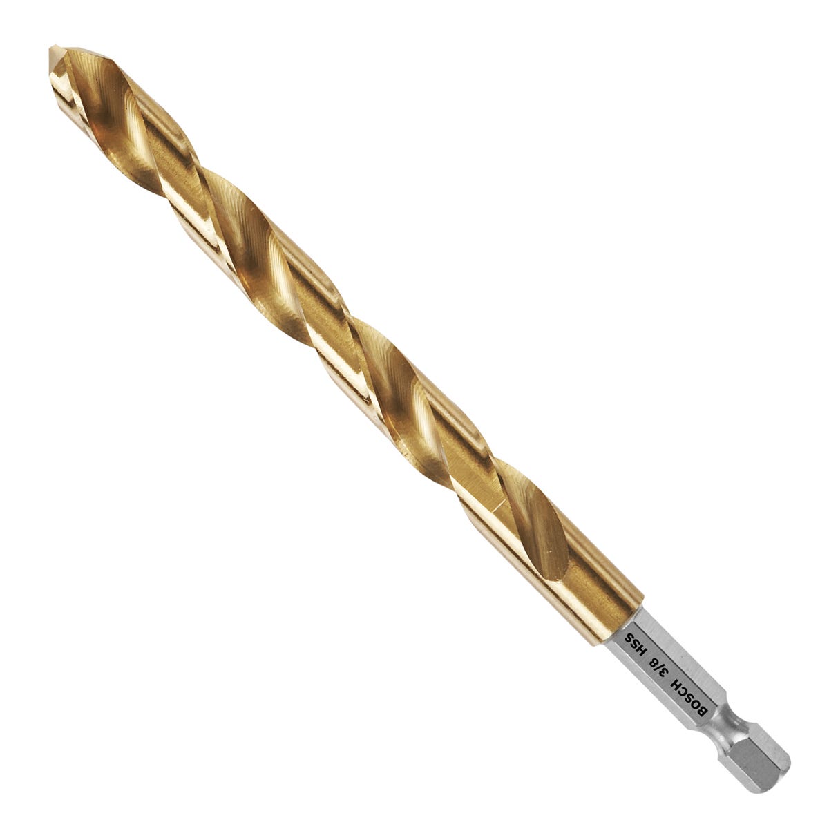 Titanium Drill Bit, 3/8-in.