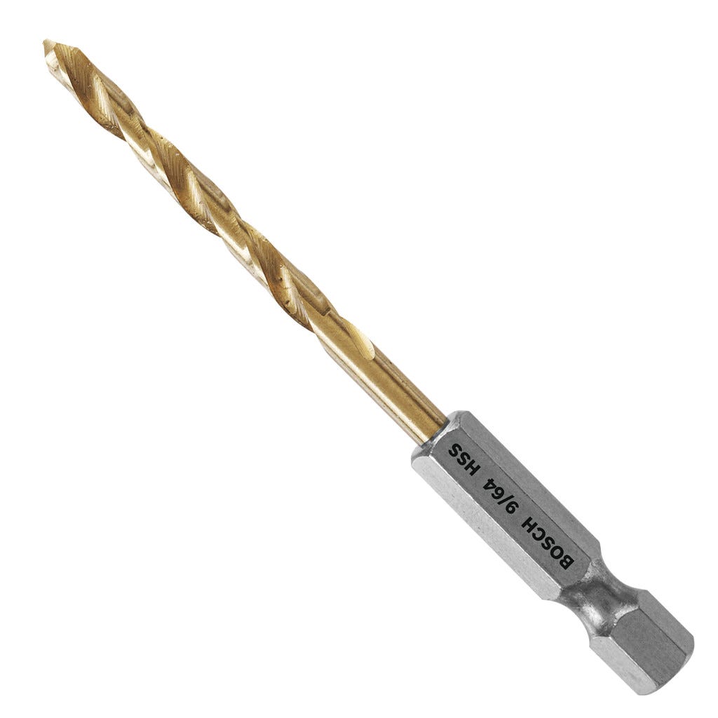 Titanium Drill Bit, 9/64-in.