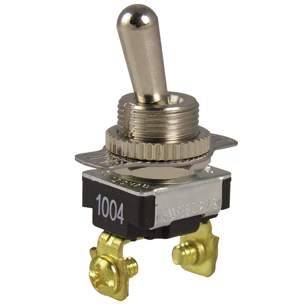 Toggle Switch Single Pole Single Throw, On/Off