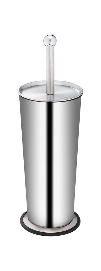 Toilet Brush with Holder, Stainless Steel