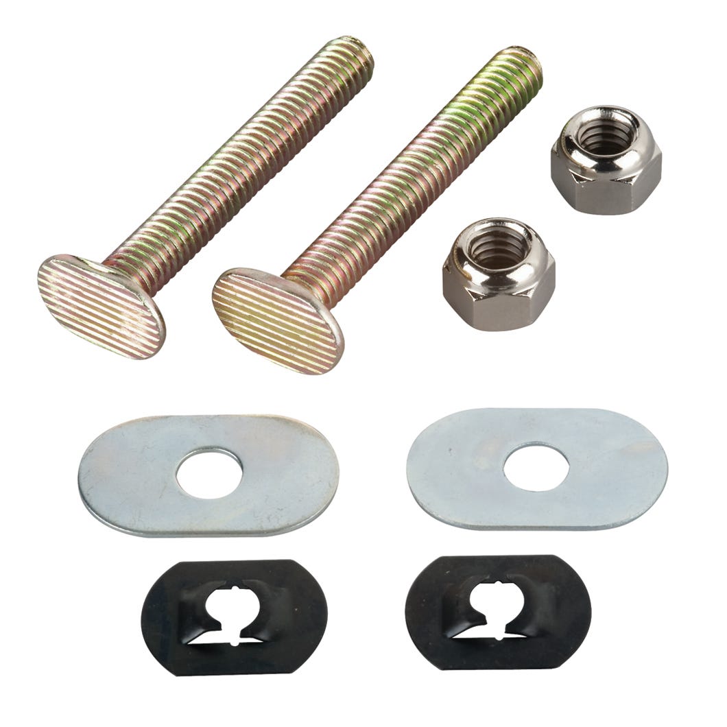 Toilet floor bolts to install toilet to floor