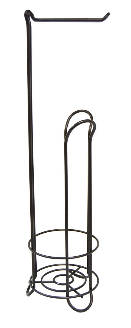 Classico Standing Toilet Paper Holder, Bronze