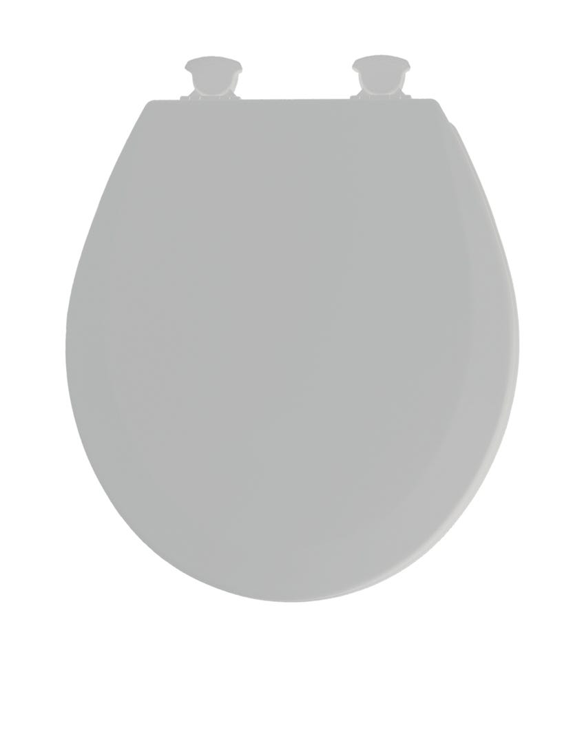 Round Molded Wood Toilet Seat - Mayfair