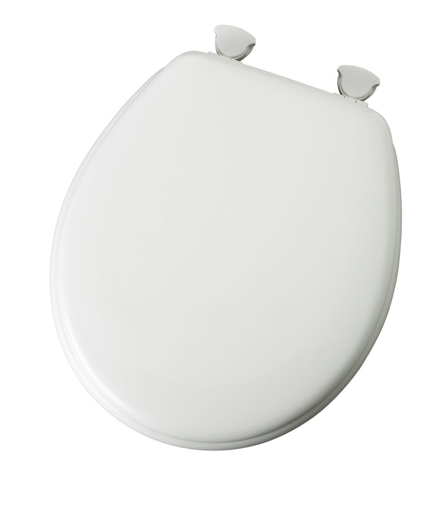 Round Molded Wood Toilet Seat - Mayfair