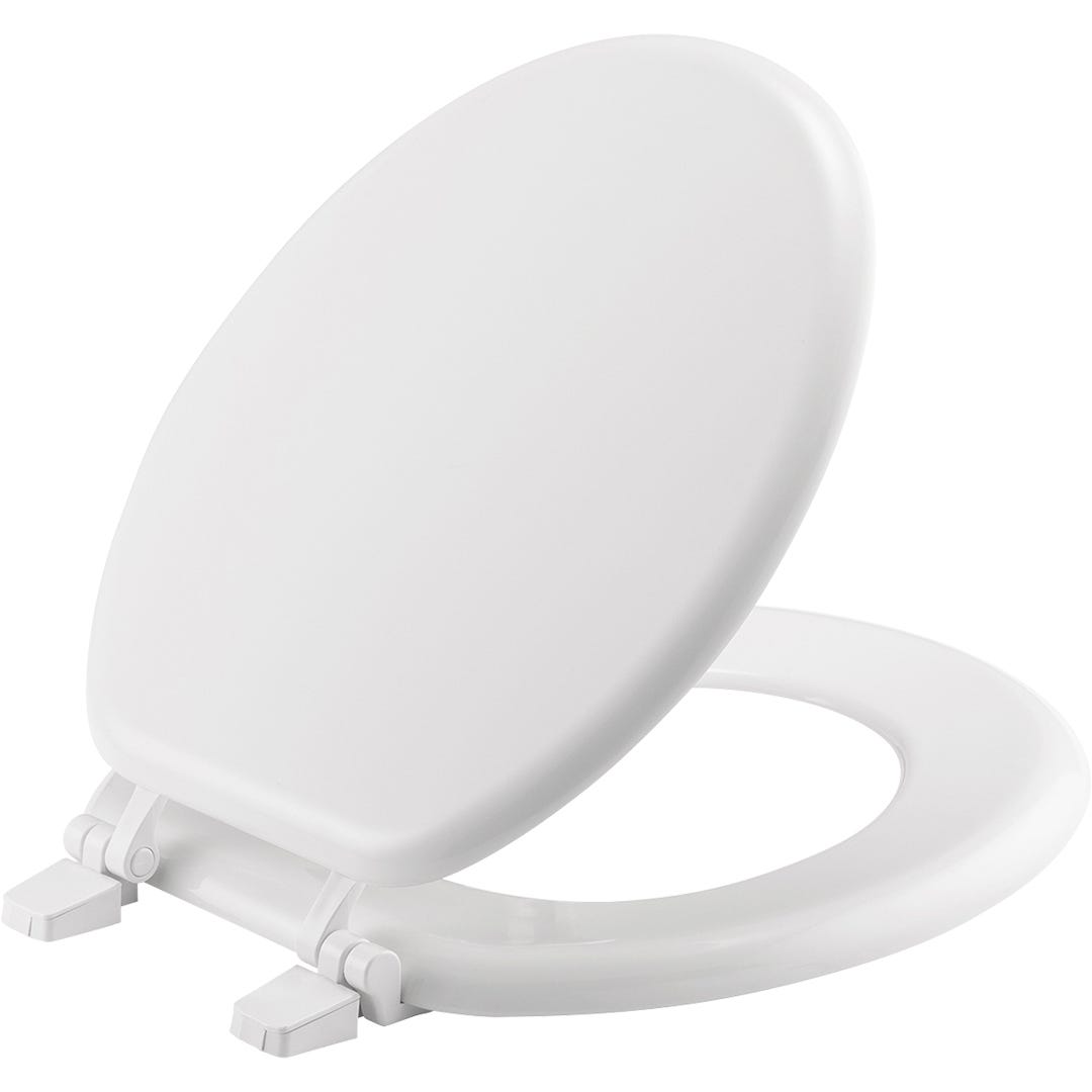 Round Molded Wood Toilet Seat - Mayfair