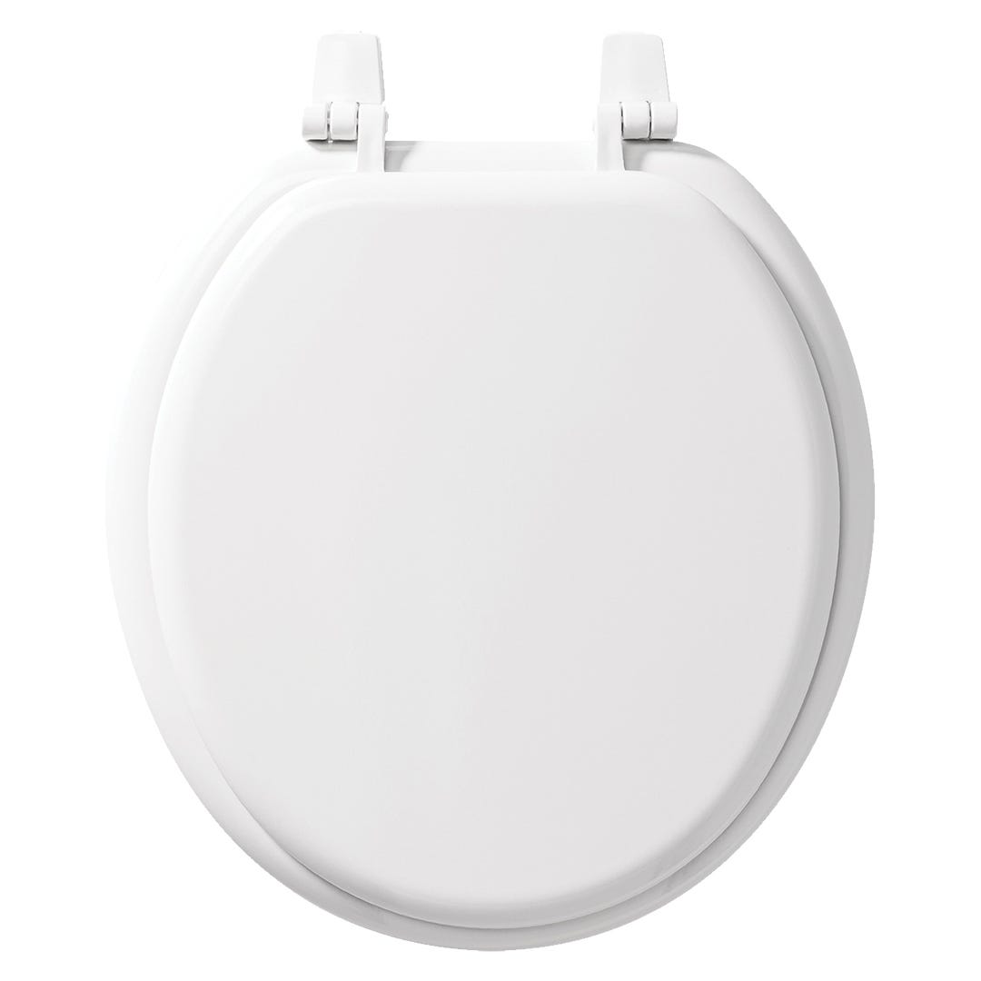 Round Molded Wood Toilet Seat - Mayfair