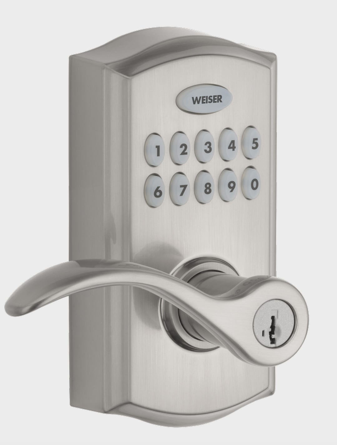 SMARTCODE10 Touchpad Electronic Deadbolt Lock with Lever