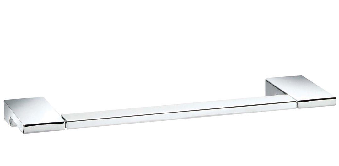 Wave Hand Towel Bar, Polished Chrome