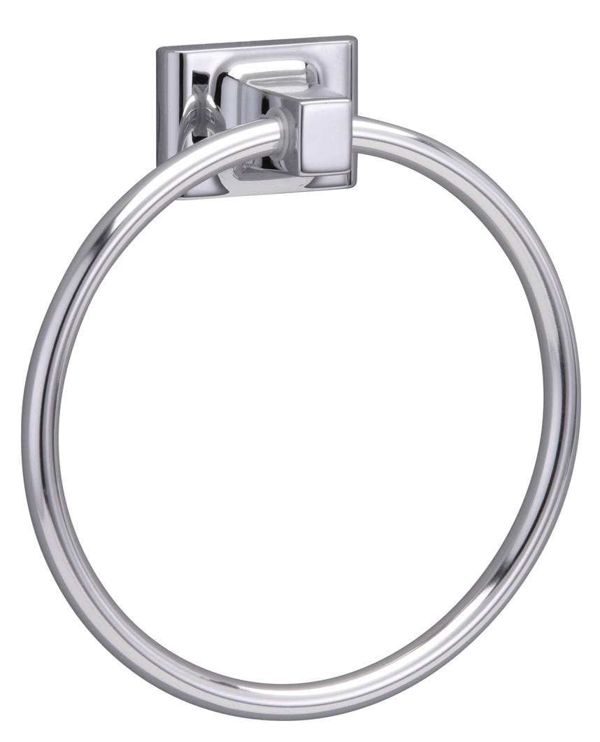 Sunglow Towel Ring, Chrome