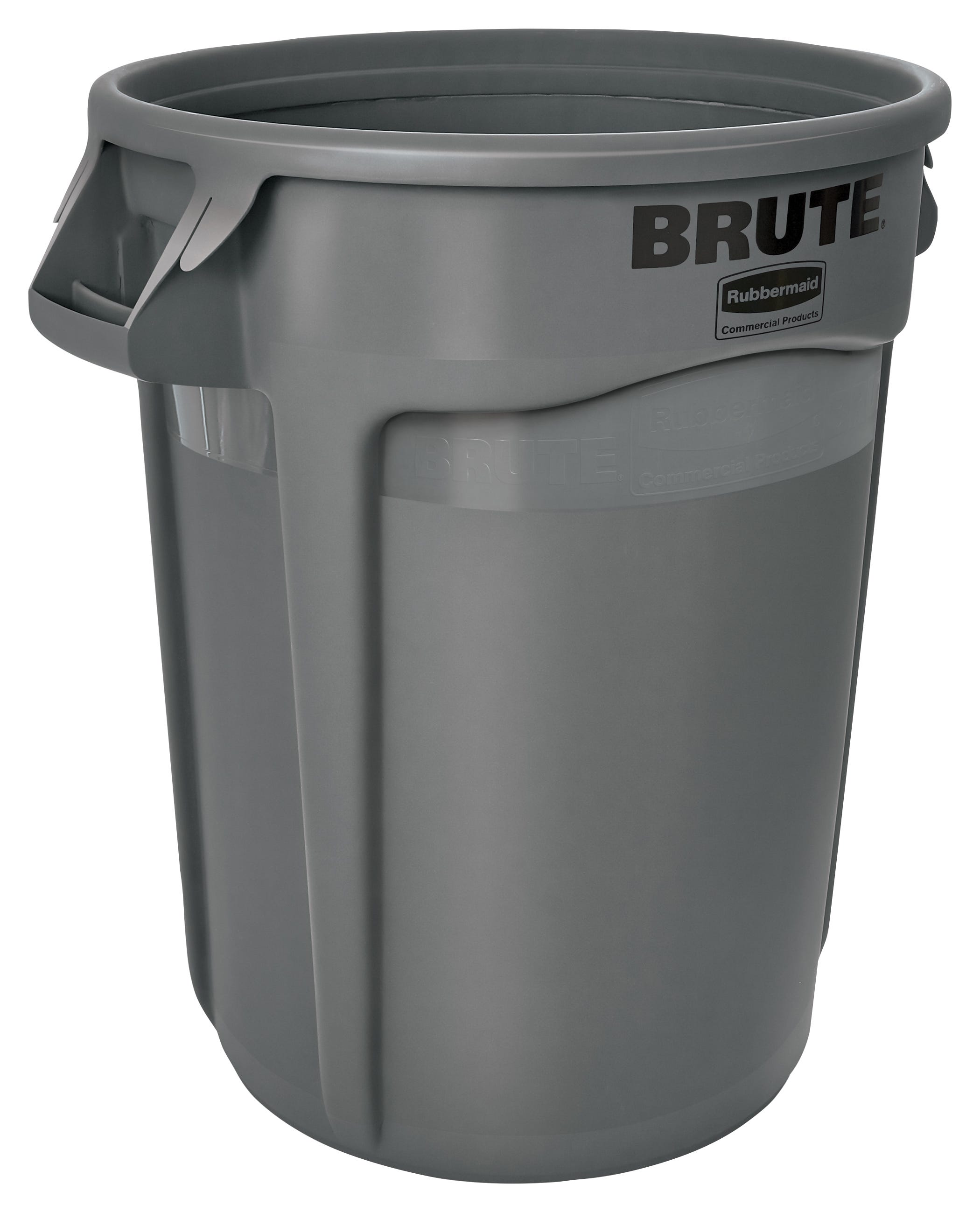 Rubbermaid trash can - black plastic