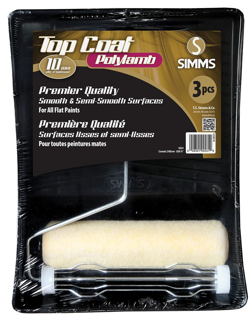 Tray / roller set