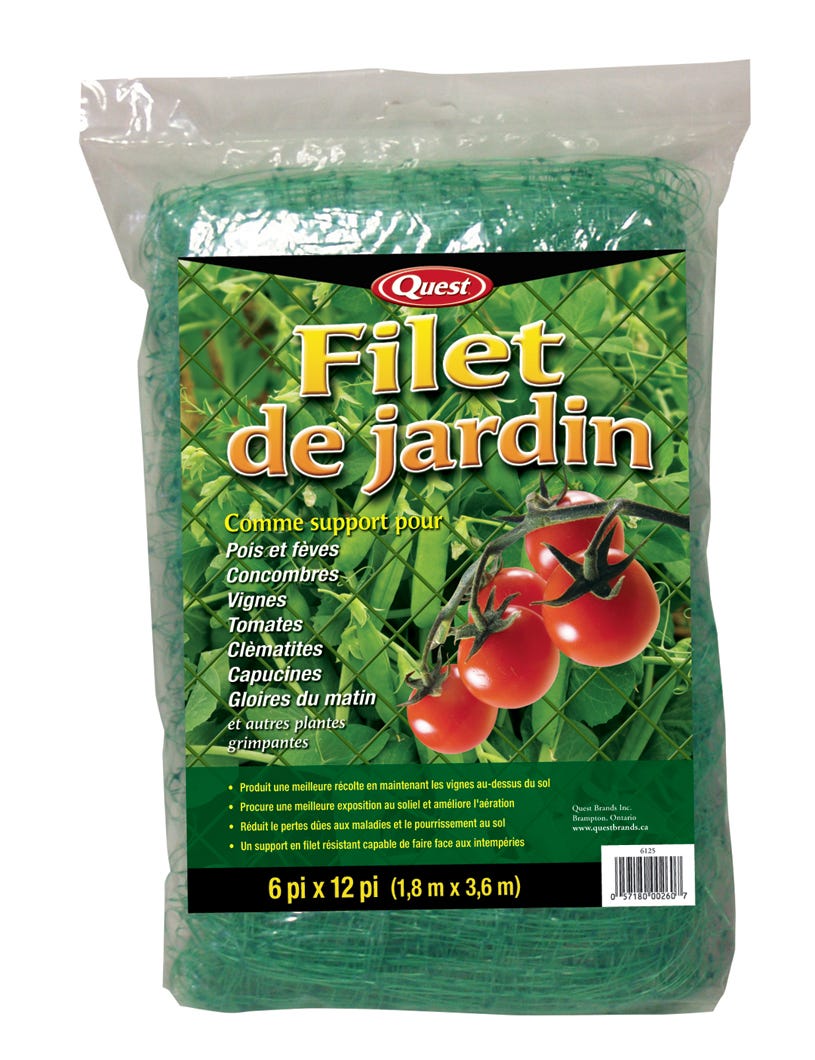 Quest Heavy Duty Garden Netting, 6' X 12'