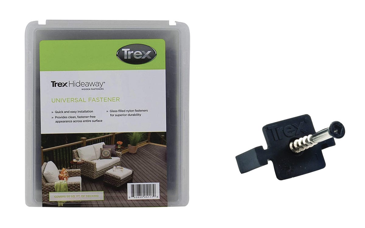 Trex universal fastener