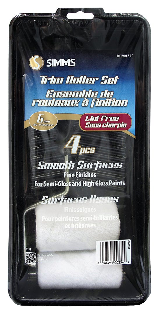 Trim roller set lnt free