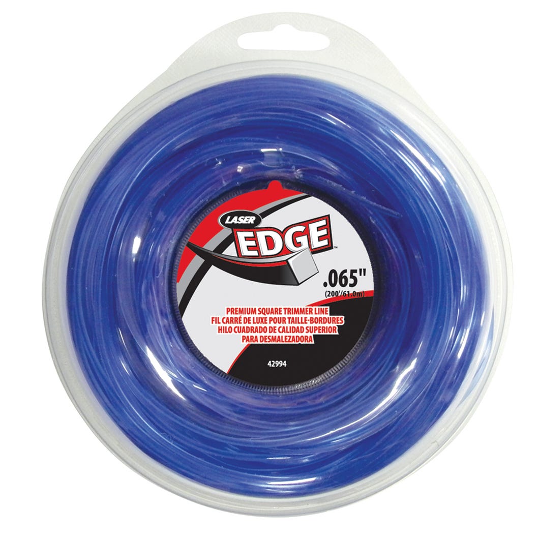 Laser Square Universal Trimmer Line, Blue, 0.065-in. X 200-ft.