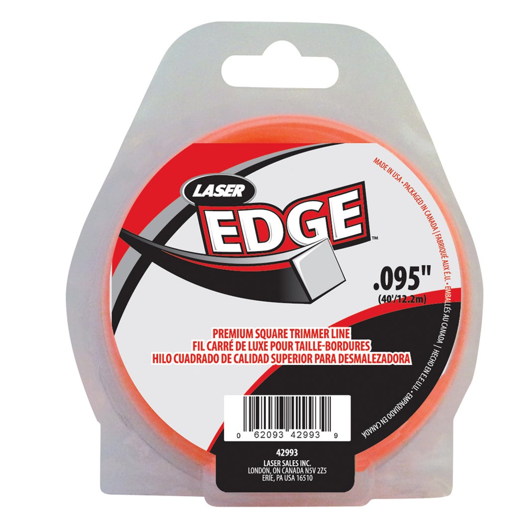 Deluxe Square Edger Line Laser Edge,095-in. X 40'