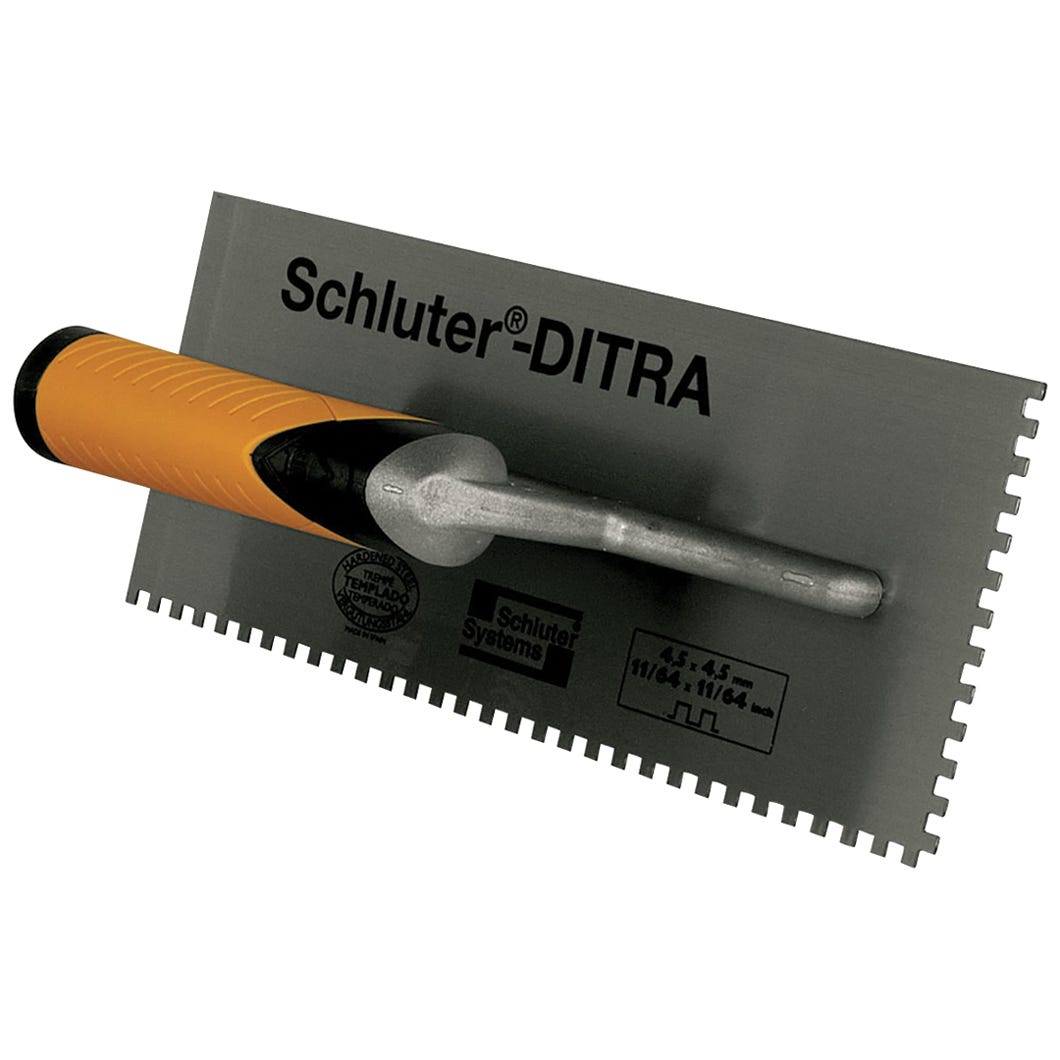 DITRA Square-Notched Trowel, 11/64 in.