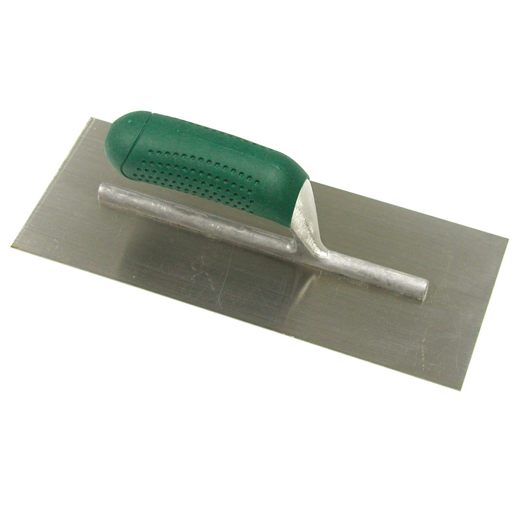 Trowel drywall curved - rubberized grip 11 in x 4 1/2 in