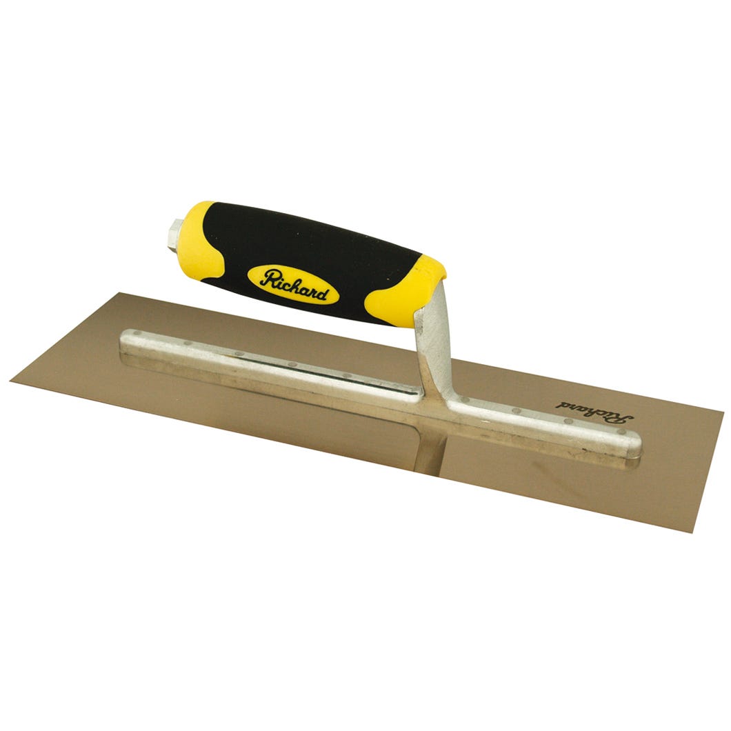 Trowel Drywall Finishing, Stainless Ergo-grip 12In X 4In