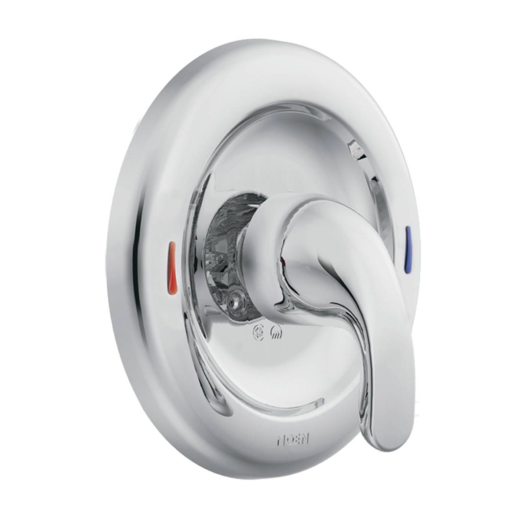 Tub and shower faucet 1 handle with pressure balancing
