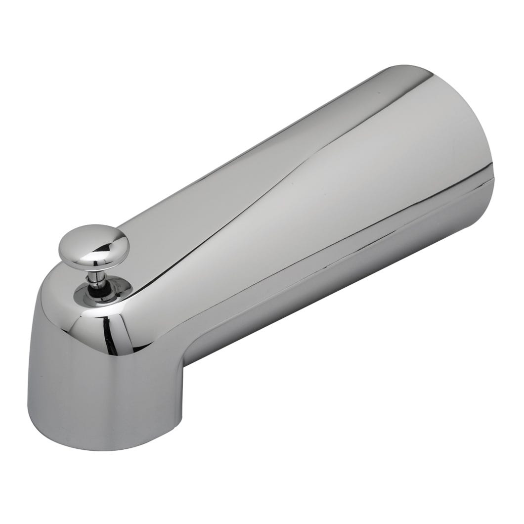 Tub spout with diverter - slip on