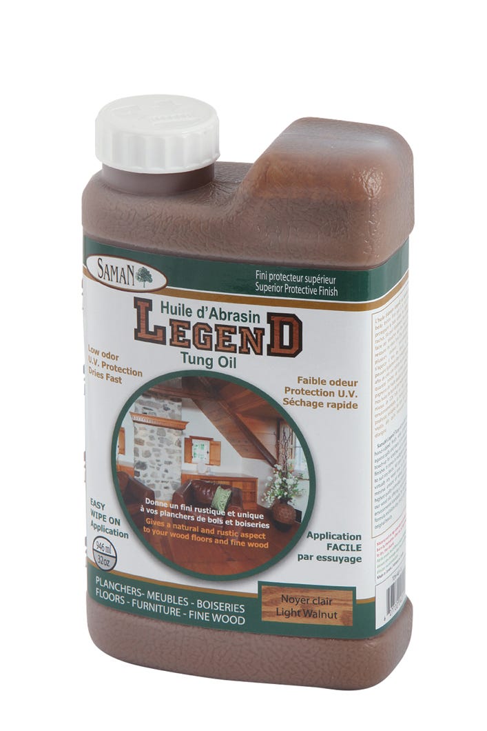 Tung Oil Light Walnut, 946 ml