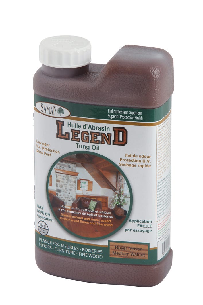 Tung Oil Medium Walnut, 946 ml
