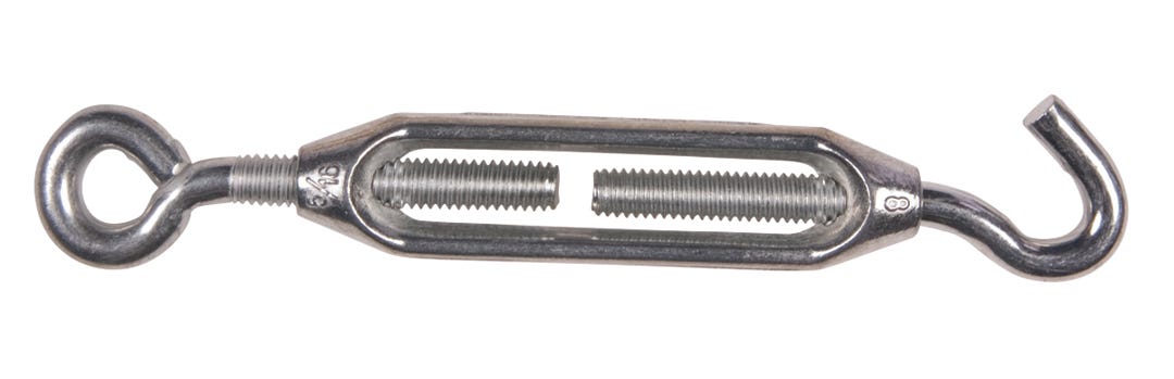Turnbuckle Eye/Hook, Die Cast