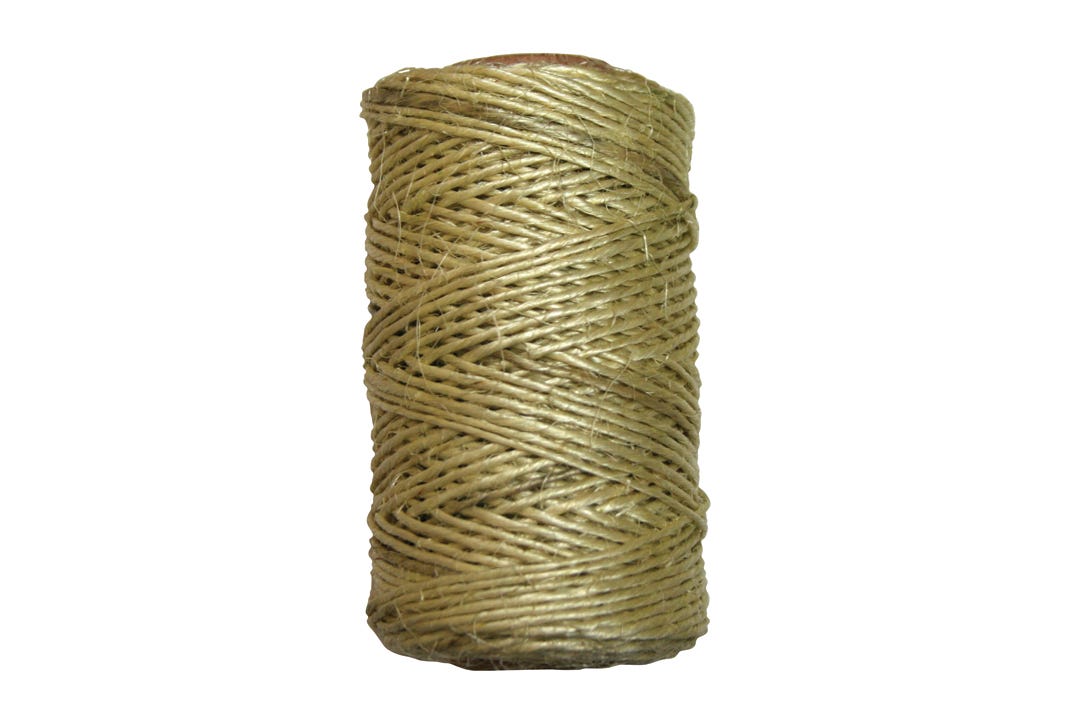 Twine 1 Strand Sisal, Natural, 100-ft.